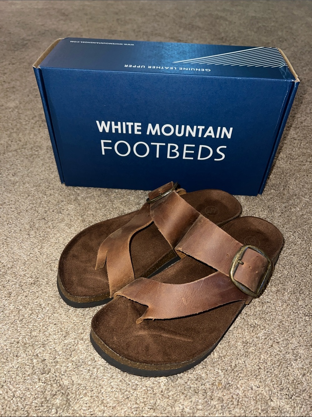 White Mountain Harley Sandal